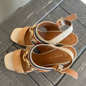 Tory Burch tan sandals